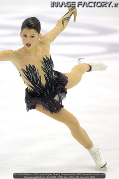 2013-03-02 Milano - World Junior Figure Skating Championships 9228 Samantha Cesario USA